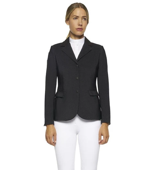 Cavalleria Toscana Zip Riding Jacket In Dark Grey - Image 2