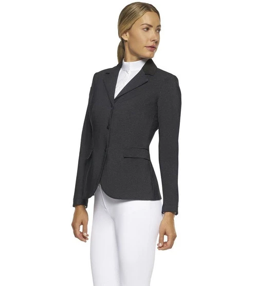 Cavalleria Toscana Zip Riding Jacket In Dark Grey - Image 5