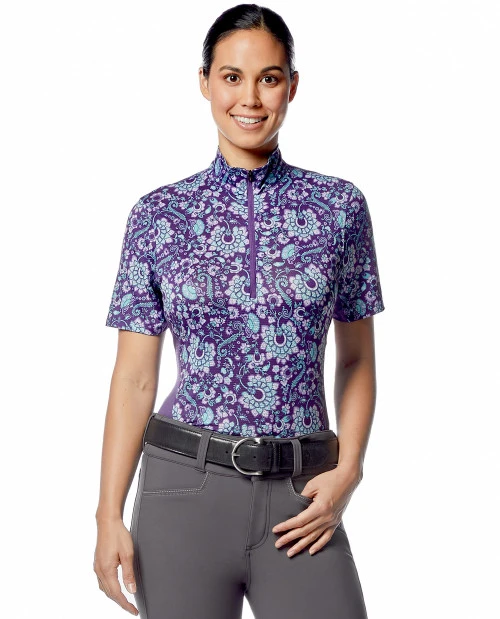 Kerrits Always Cool Ice Fil Shirt Print Short Sleeve - Image 10