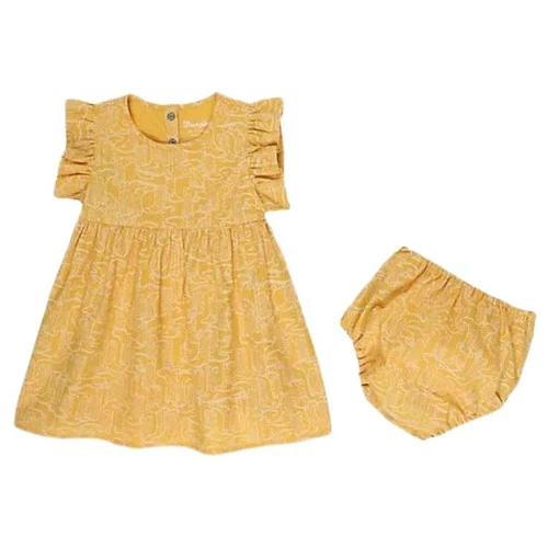 Baby Wrangler Boot Print Dress Set - Image 2