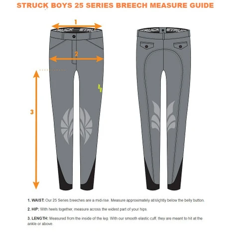 Boys Struck 25 Series Breeches - Image 4