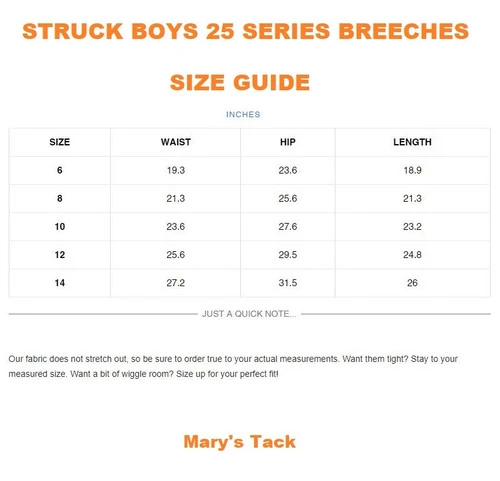 Boys Struck 25 Series Breeches - Image 2