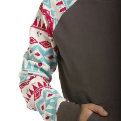 Girls Rock & Roll Print Hoodie