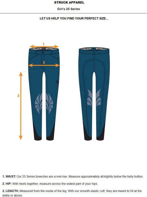 Struck Girls 25 Series Breeches - Image 2