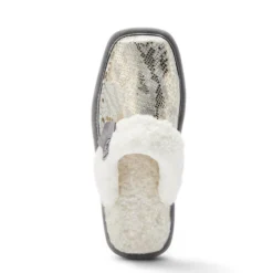 Ariat Jackie Square Toe Slipper Metallic Snake