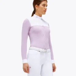 Cavalleria Toscana Jacquard Bib Show Shirt