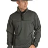 Men's Powder River Jacquard Fleece Pullover