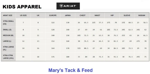 Ariat Girls Bespangled Tee