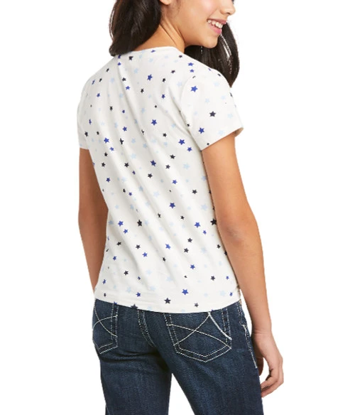 Ariat Girls Bespangled Tee - Image 2