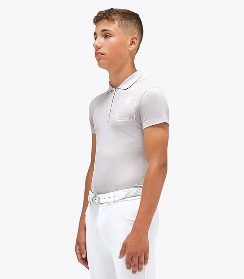 Kids Cavalleria Toscana Raceway Training Polo - Image 4