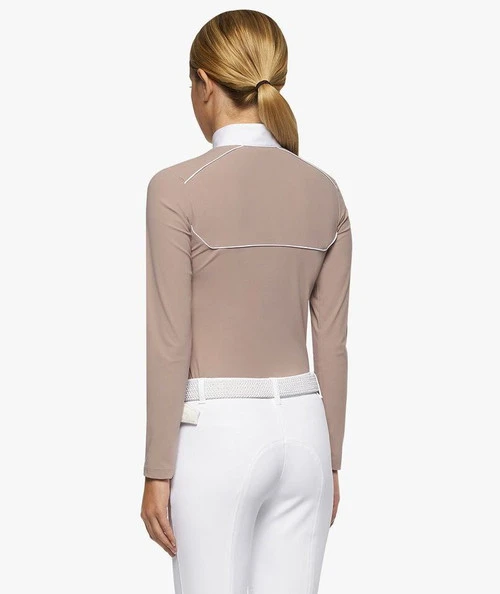 Cavalleria Toscana Girls Team Daytona Polo Long Sleeve - Image 3