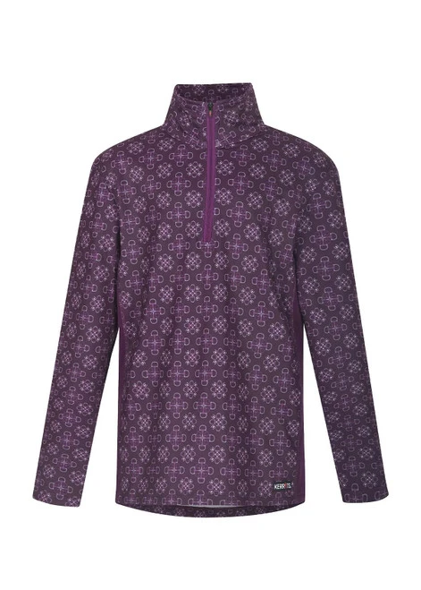 Kids Kerrits Up Tempo Fleece Tech Top - Image 7