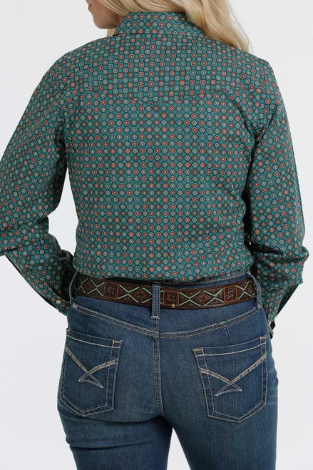 Cinch Ladies Print Snap Shirt - Image 3