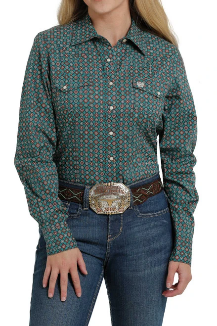 Cinch Ladies Print Snap Shirt - Image 2