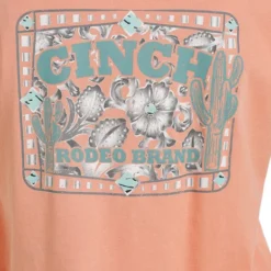Ladies Cinch Rodeo Brand Tee Short Sleeve