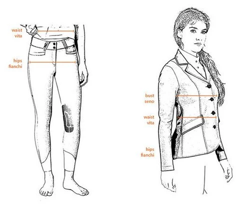 For Horses Adelia Pull On Knee Grip Breeches - Image 3