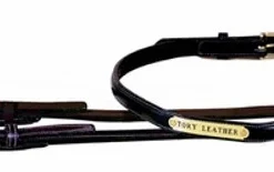 Raised Nameplate Belt By Tory Leather