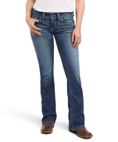 Ariat REAL Mid Rise Bootcut Raquel Jean - Image 4