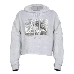 SaltWater Riders Riptide Cropped Hoodie