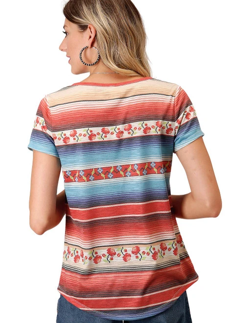 Roper Serape Print Tee - Image 2