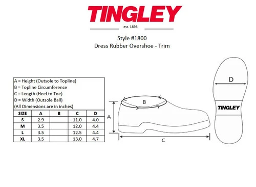 Tingley Weather Fashions Rubber Overshoes For Men - Image 3