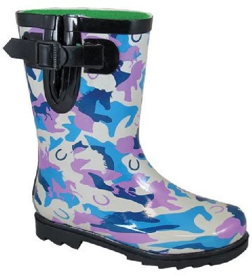 Kids Smoky Mountain Rubber Rain Boots - Image 3