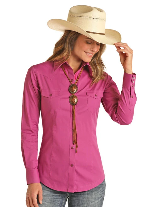 Panhandle Solid Stretch Snap Shirt