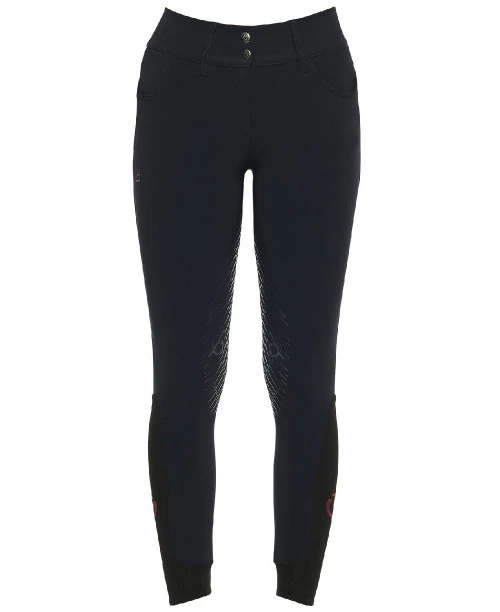 Cavalleria Toscana Team Red Stripe Full Grip Breeches - Image 3