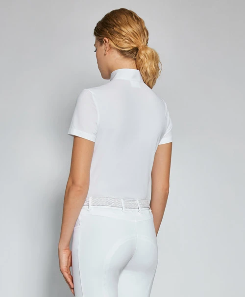 Cavalleria Toscana Tech Piqué Polo Short Sleeve - Image 3