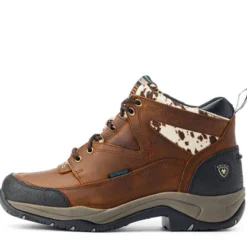 Ariat Terrain Waterproof Boot With Cow Print