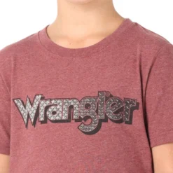 Wrangler Kids Tread Plate Logo Tee