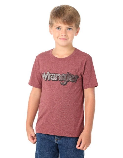 Wrangler Kids Tread Plate Logo Tee - Image 2