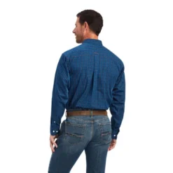 Men's Ariat Wrinkle Free Shirt Long Sleeve